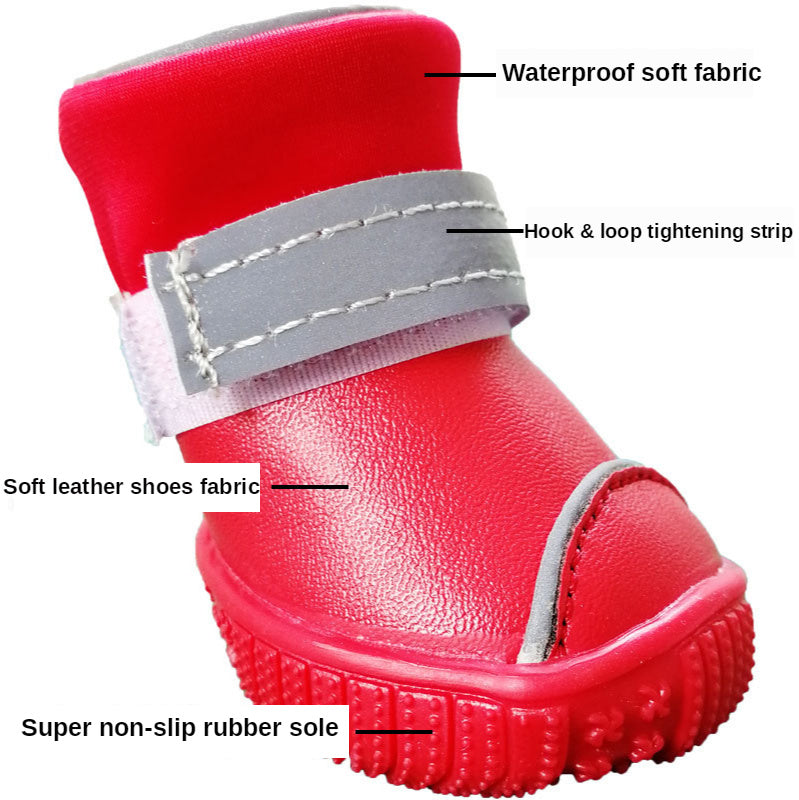 Small Dog Pet Dog Waterproof Rain Boots