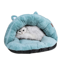 Pet Dog Cat Cave  Bed Basket House Kitten Soft Cozy Indoor Cushion Kennel Warm Nest