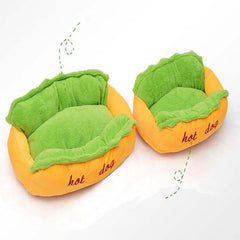 Hot Dog Bed Pet Winter Beds For Small Medium Large Dogs Sofa Cushion Warm Dog House Cat Sleeping Bag Cozy Puppy Nest Kennel