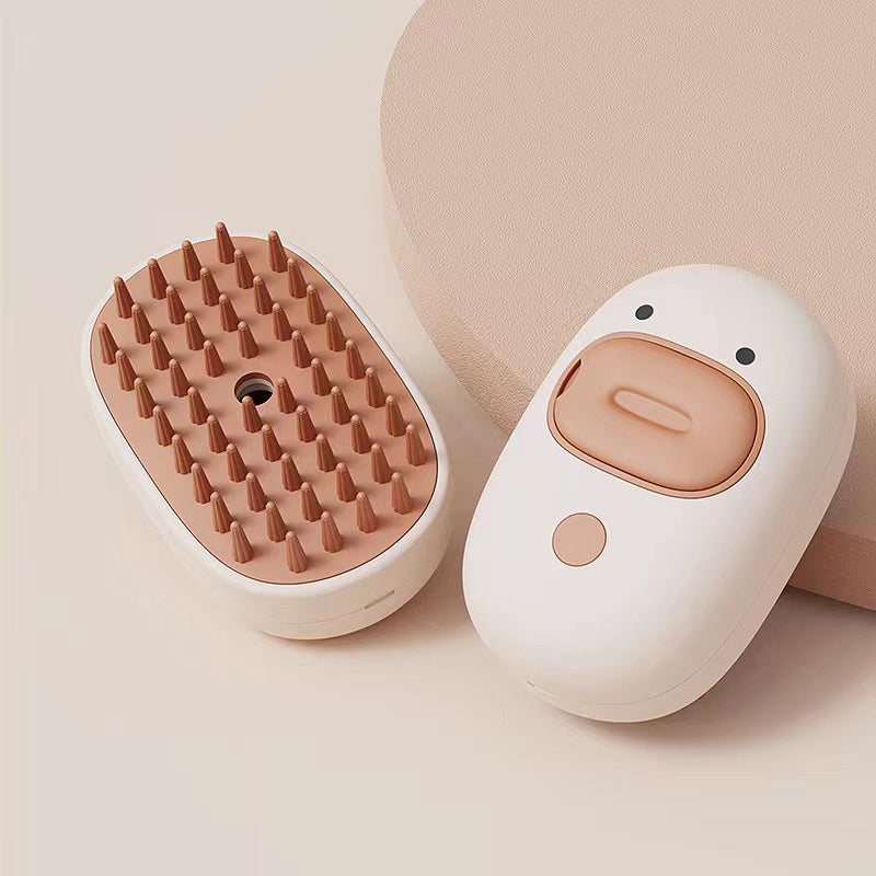 Cat Steam Brush Dog Steam Brush Silicone Steam Pet Brush For Dogs Cats Massage Cleaning And Removal Of Loose Hair Pet Hair Brush Grooming Tool