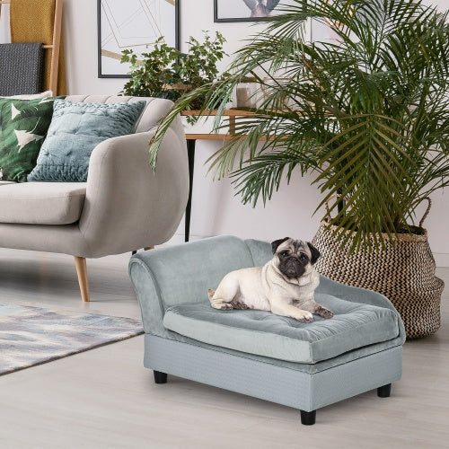 Luxury Small Dog Bed With Hidden Storage