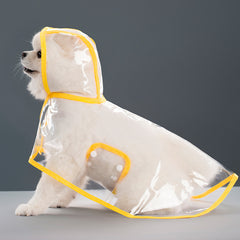 Pet Supplies Dog Transparent Plastic Raincoat